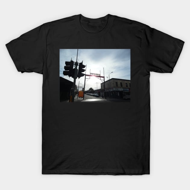 Scottish Photography Series (Vectorized) - The Barras Market #2 T-Shirt by MacPean